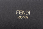 Fendi Black Monogram Mon Tresor Plexi Bucket Bag