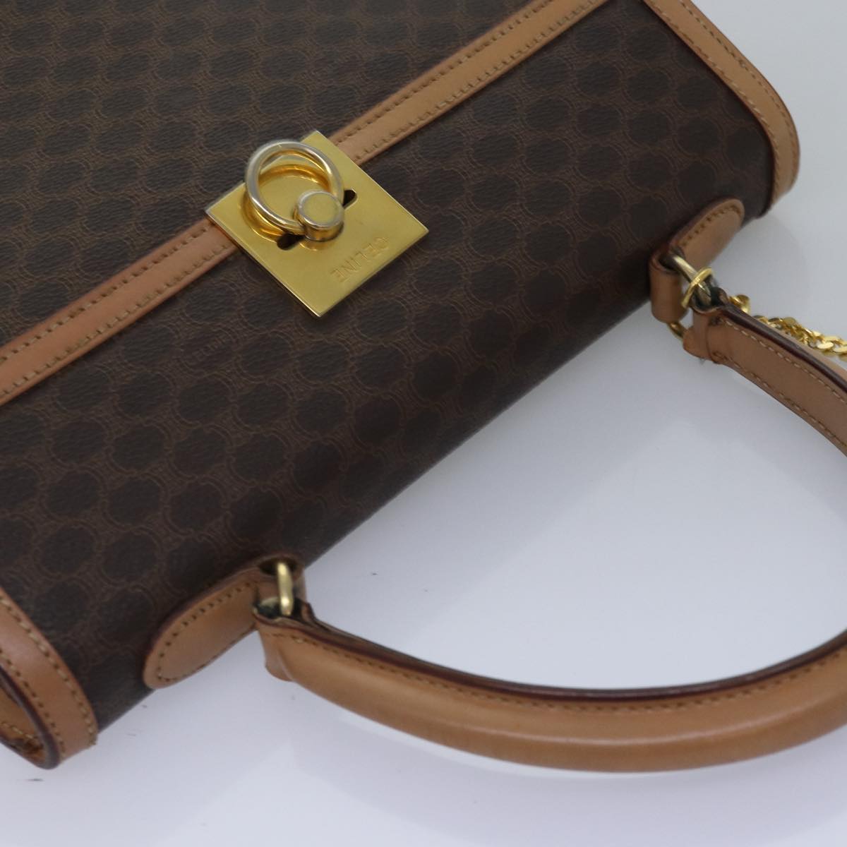 CELINE Macadam Handbag