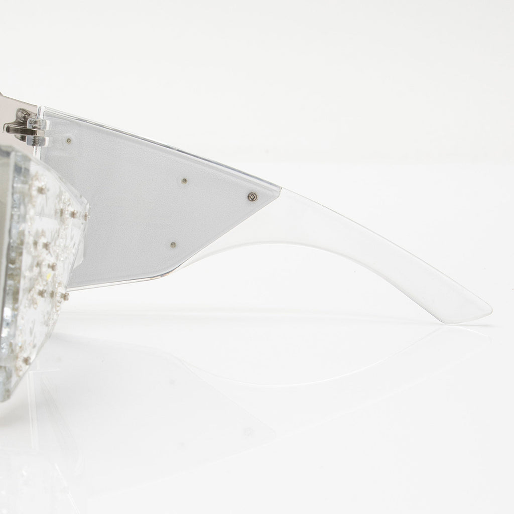 Dior Limited Edition Crystal Grand Salon X Shield Sunglasses