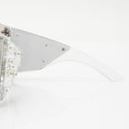 Dior Limited Edition Crystal Grand Salon X Shield Sunglasses