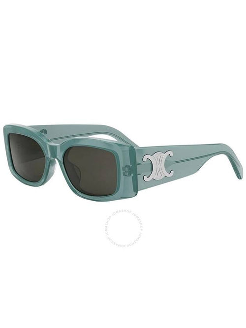 CELINE Celine Maxi Triomphe Smoke Square Ladies Sunglasses CL40282U 93A 53