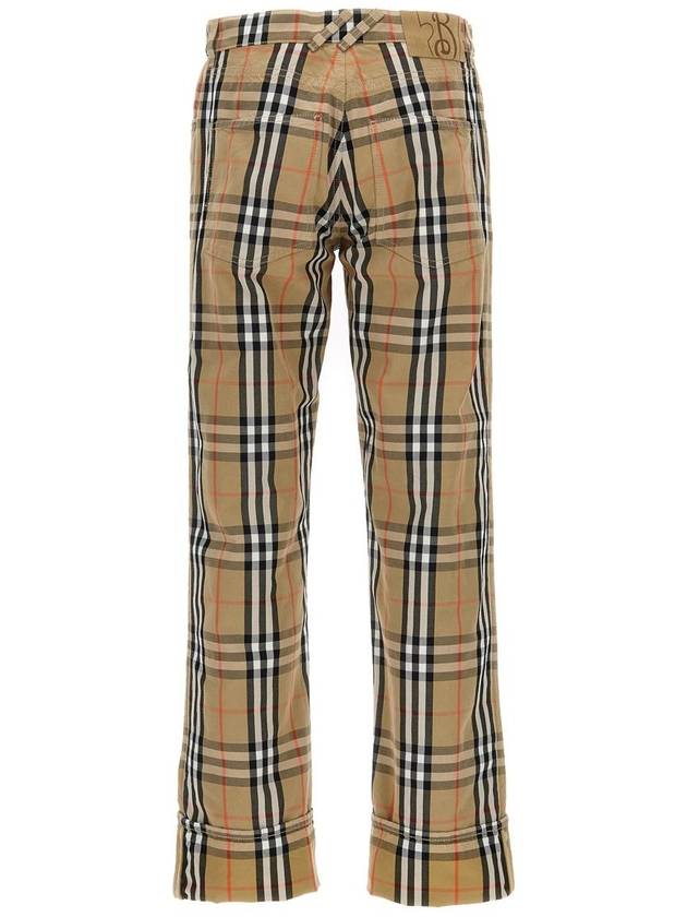 Burberry Burberry Check Pants