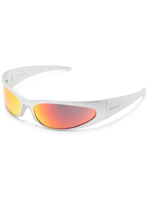Balenciaga Eyewear Reverse XP Wrap Oval Frame Sunglasses