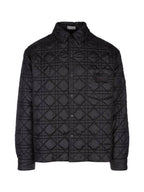 Cannage Overshirt Technical Fabric Black Dior