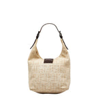 FENDI FENDI ZUCKA 26686 Handbag Canvas/Laser Beige Ladies