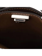 Fendi Peekaboo Phone Case Cross Bag Brown