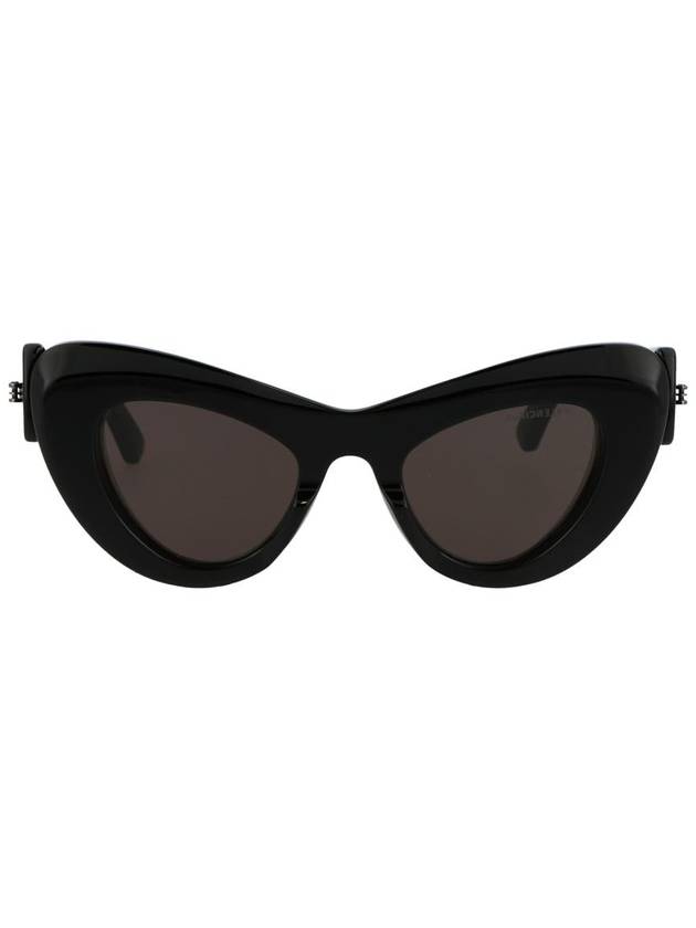 Balenciaga sunglasses BB0204S001 001 BLACK BLACK GRAY