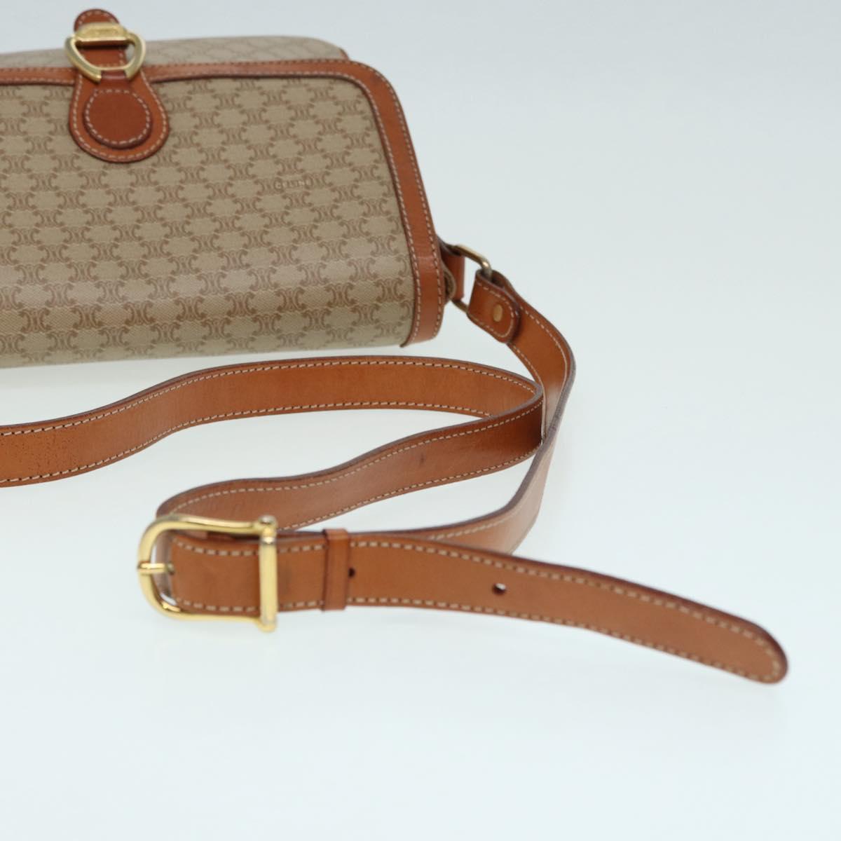 CELINE Macadam Shoulder Bag