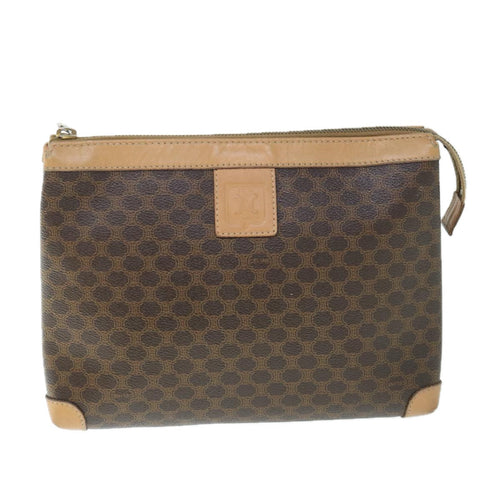 CELINE Macadam Clutch Bag