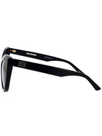 Balenciaga Eyewear BB Cat Eye Sunglasses Black
