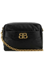 Balenciaga Monaco Camera Small Cross Bag Black