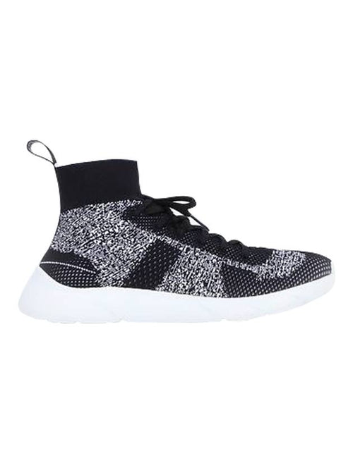 B21 Socks Knit High Top Sneakers Black Dior