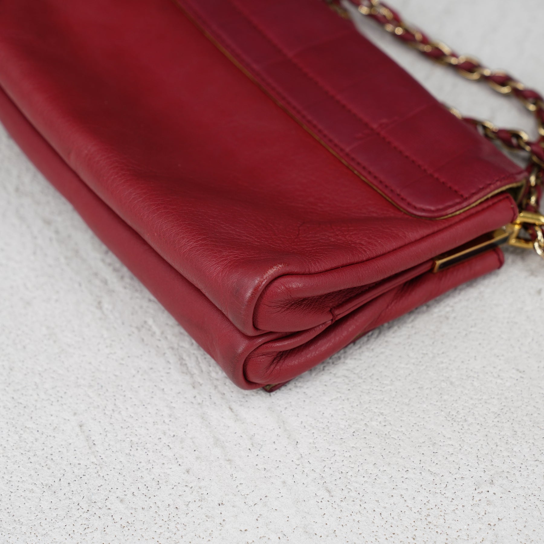 Fendi Leather Clia Crossbody Bag - '10s