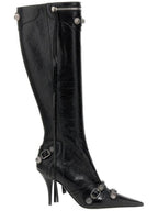 Balenciaga cagolian long boots black
