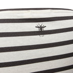 Dior No Great Women Artists Striped Cotton Linen Tshirt