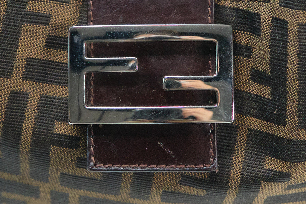Fendi Zucca Canvas Hobo Bag - '10s