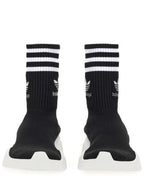 Balenciaga Adidas Speed High Top Sneakers Black
