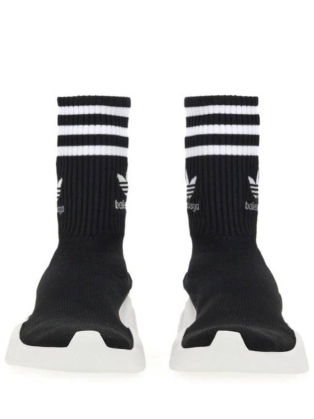Balenciaga Adidas Speed High Top Sneakers Black
