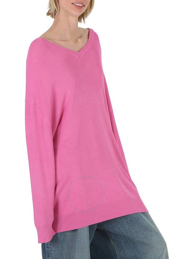 Balenciaga knit top pink