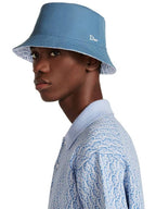 Reversible Oblique Bucket Hat Blue Dior