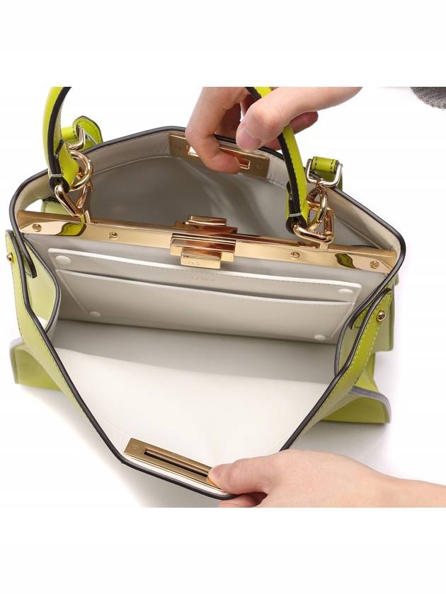 Fendi Peekaboo ISeeU Medium Tote Bag Green