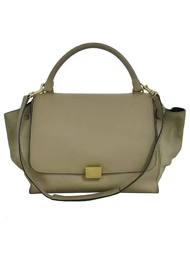 CELINE Beige 2 WAY bag