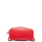 Fendi Byzaw Backpack 8BZ038 Red Leather  Fendi