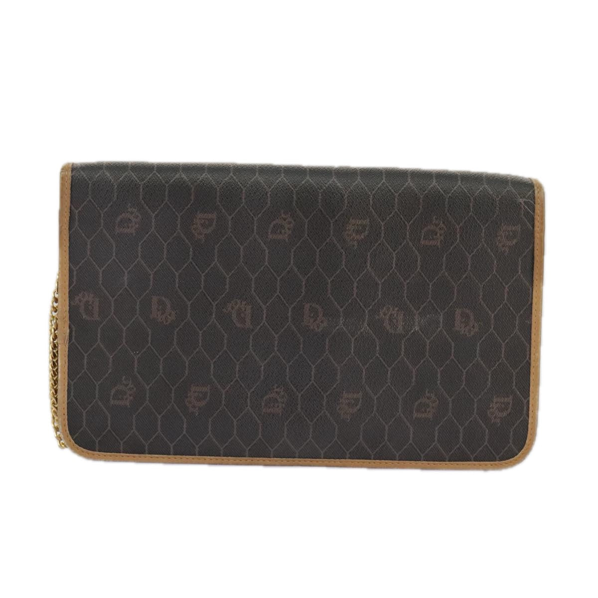 Dior Honeycomb  Canvas Shoulder Bag (Pre-Owned)