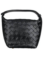 Bottega Veneta Candy Wallace Intrecciato Tote Bag Black