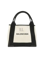 Balenciaga Cabas XS Tote Bag Black Beige