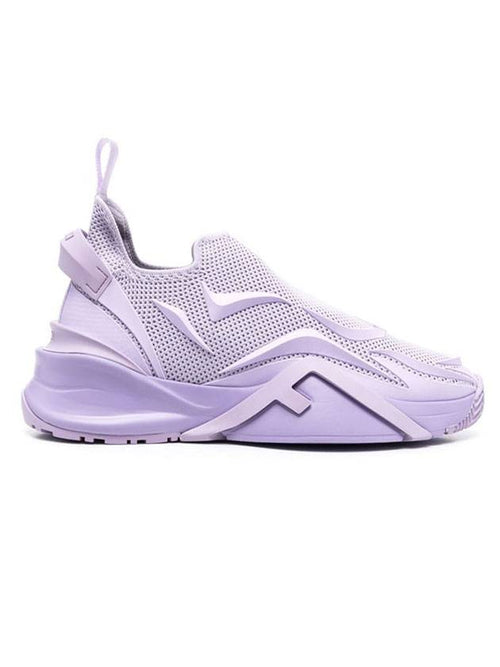 Fendi Flow Logo Low Top Sneakers Lilac