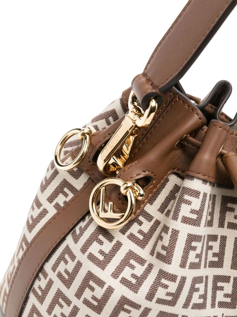 Fendi Women Small Mon Tresor Bucket Bag
