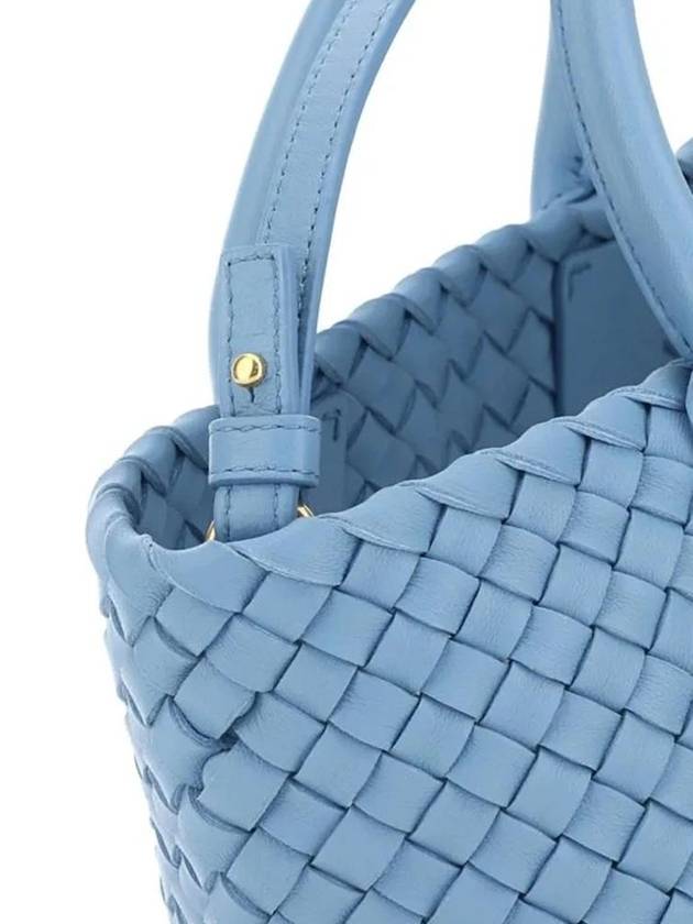 Bottega Veneta Kabat Mini Tote Bag Blue