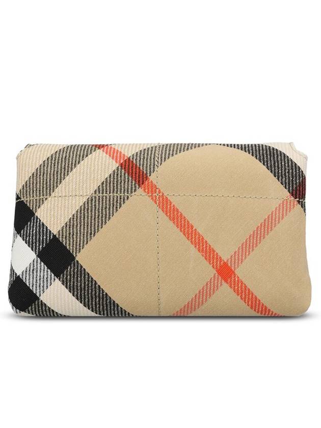 Burberry Snip Check Chain Mini Shoulder Bag Sand