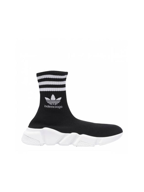 Balenciaga Adidas Speed High Top Sneakers Black