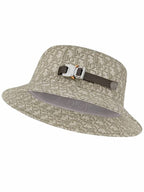 Oblig Technical Cotton Jacquard Bucket Hat Beige Dior