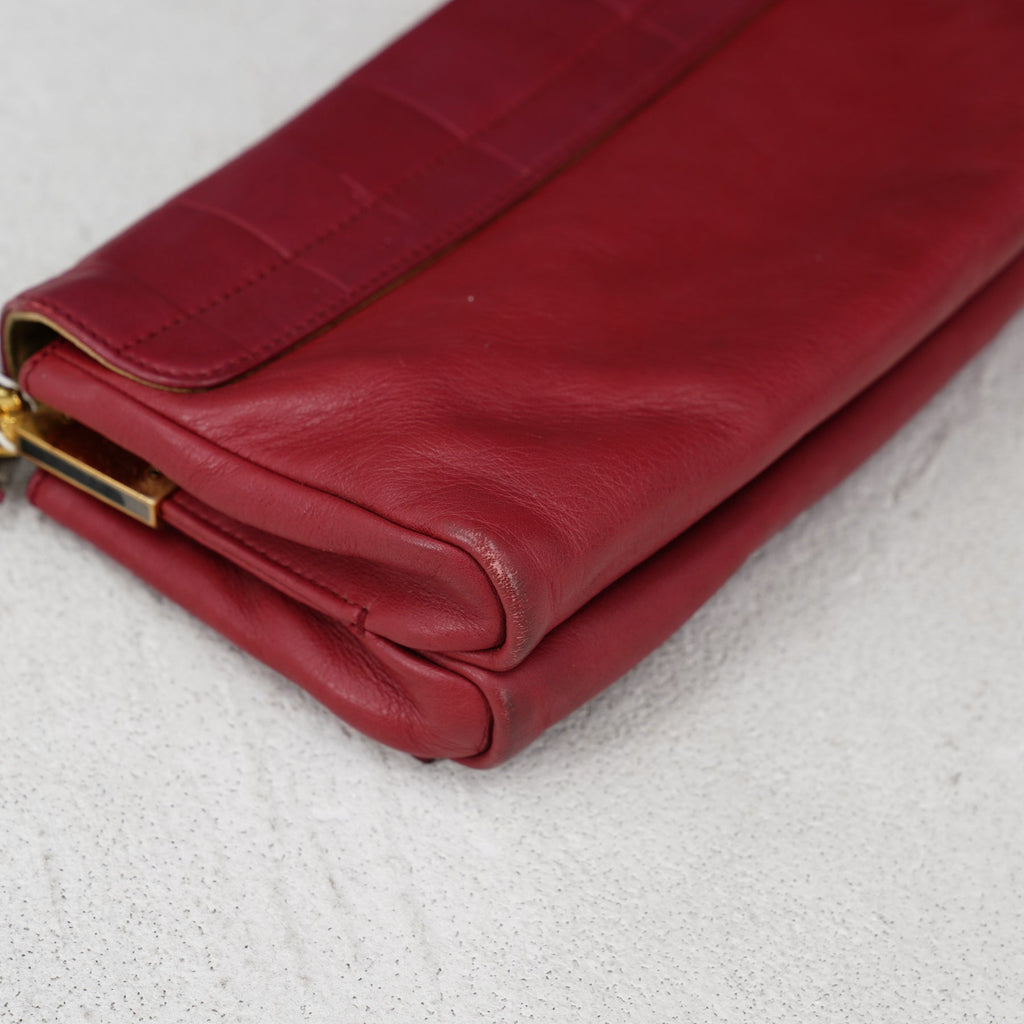 Fendi Leather Clia Crossbody Bag - '10s