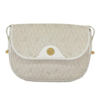 Dior Honeycomb  Canvas Shoulder Bag (Pre-Owned)