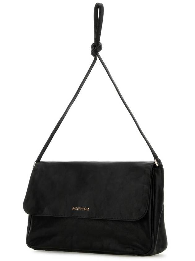Balenciaga Grungy Cross Bag Black