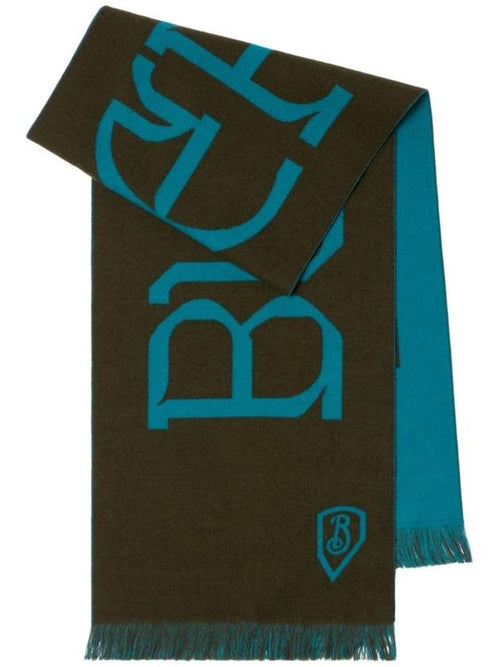 Burberry Logo Wool Scarf Snug
