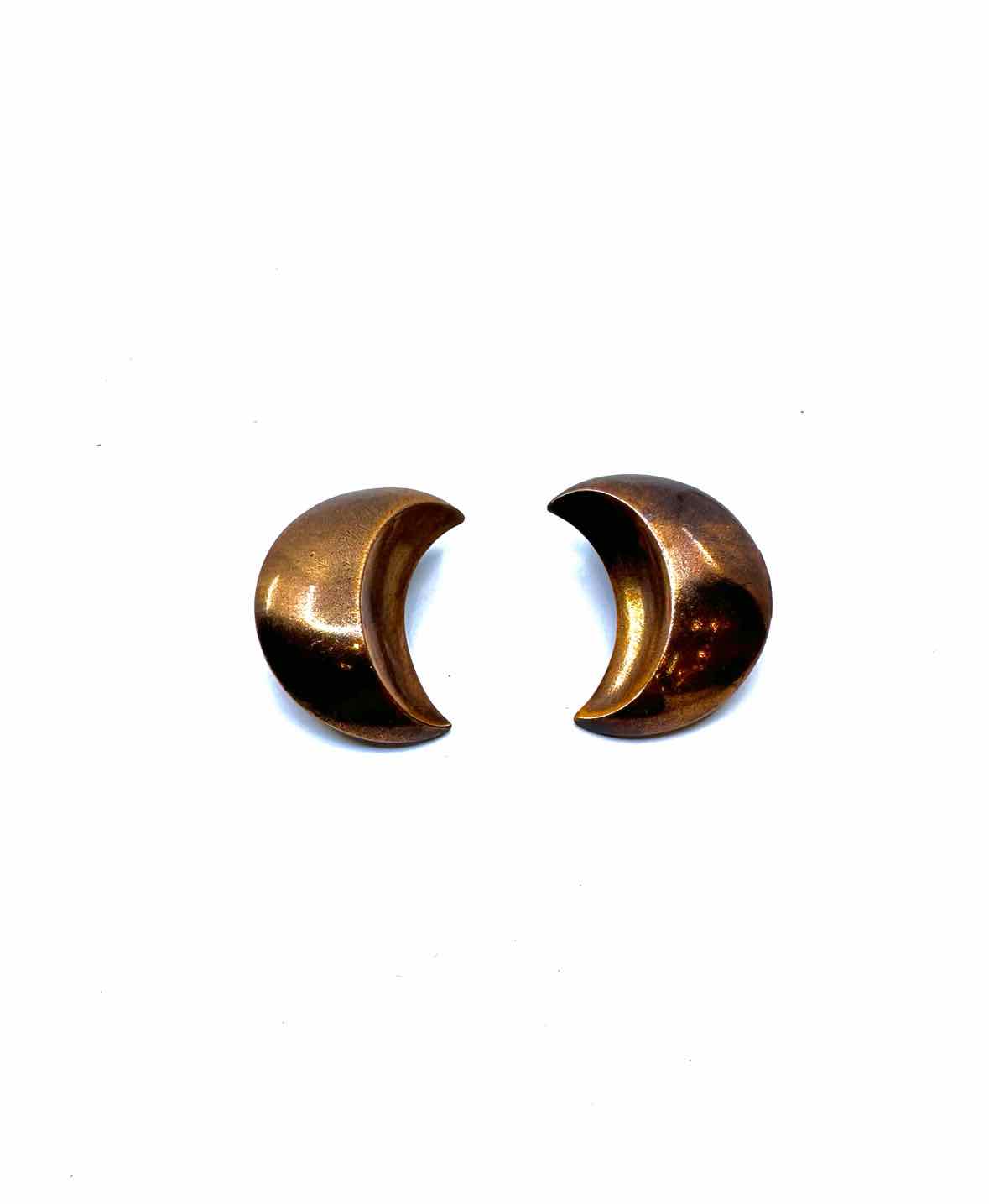 YVES SAINT LAURENT Copper Pierced Earrings