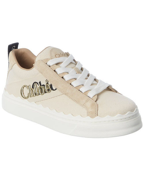 Chloe Lauren Canvas & Suede Sneaker