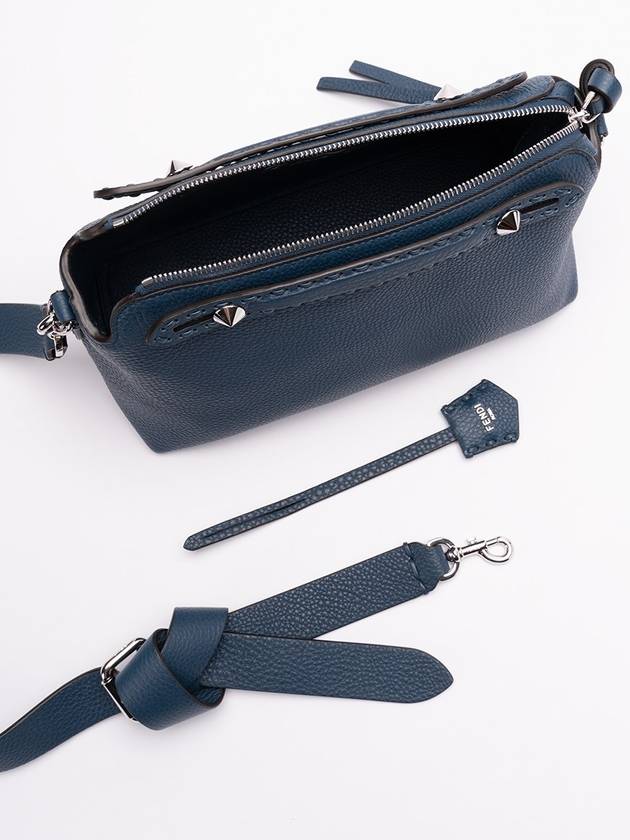 Fendi By the Way Selleria Medium Shoulder Bag Blue