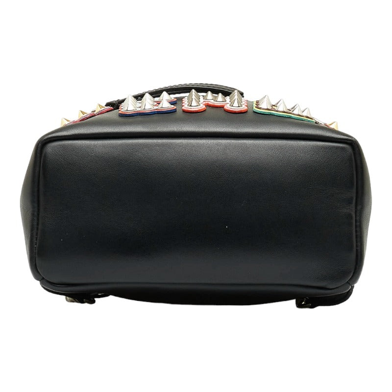 FENDI Mini Lux Backpack 8BZ038 Black Multicolor Ladies