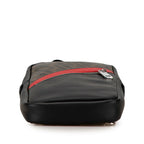 Fendi Zucca Body Waist Bag 7VZ033 Black Brown PVC Leather