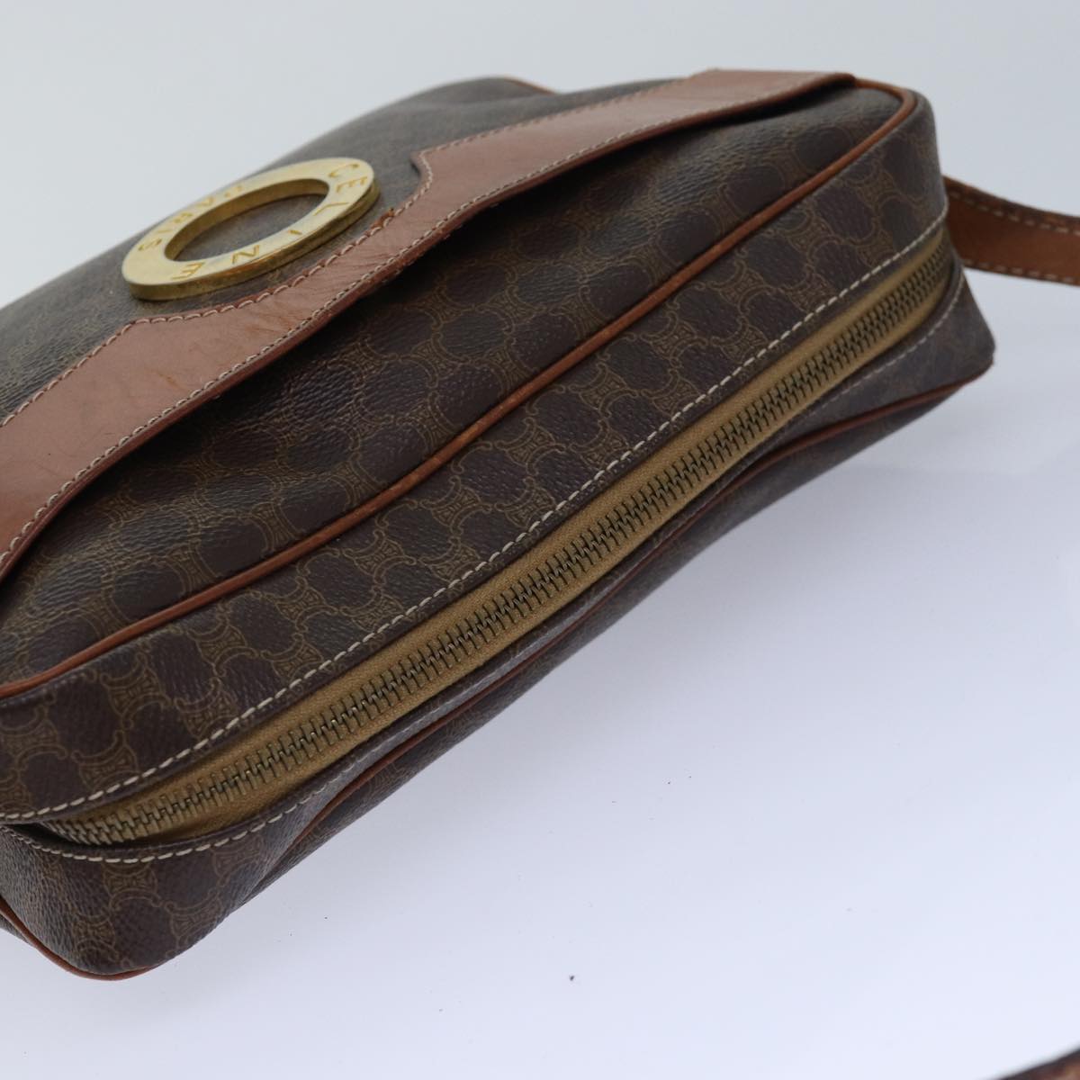 CELINE Macadam Shoulder Bag
