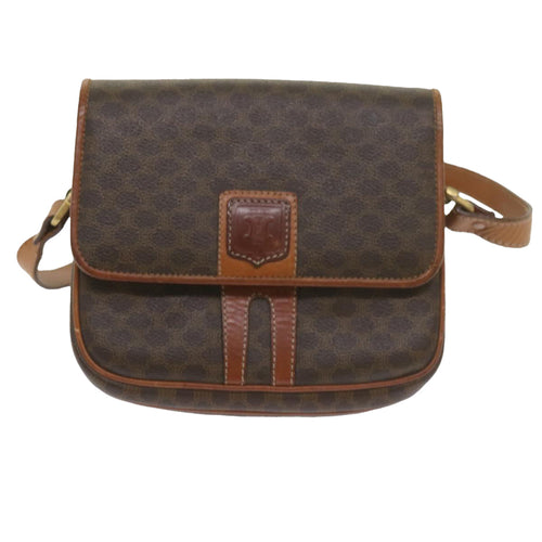CELINE Macadam Shoulder Bag