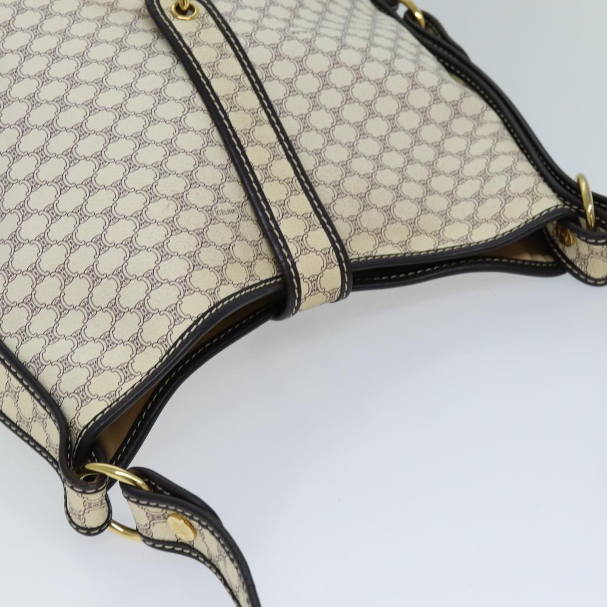 CELINE Macadam Shoulder Bag