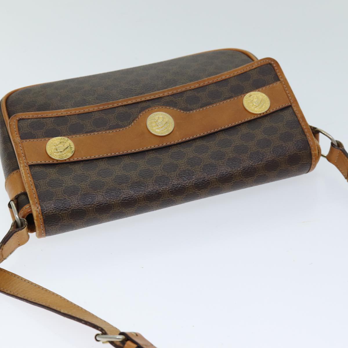CELINE Macadam Shoulder Bag