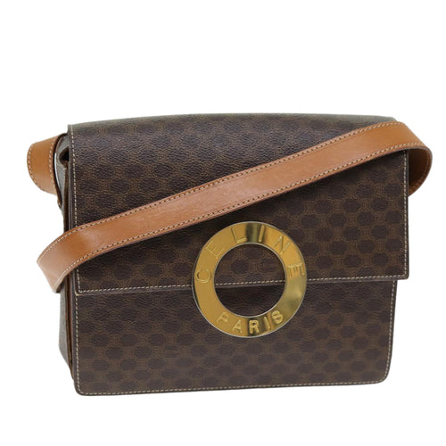 CELINE Macadam Shoulder Bag